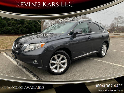 2010 Lexus RX 350 for sale at Kevin's Kars LLC in Richmond VA