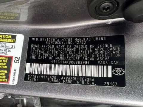 2024 Toyota Camry SE