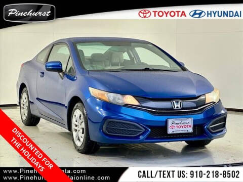 2015 Honda Civic for sale at PHIL SMITH AUTOMOTIVE GROUP - Pinehurst Toyota Hyundai in Southern Pines NC
