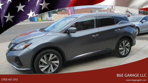 2020 Nissan Murano for sale at B&E Garage LLC in Hill City KS