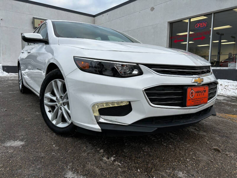 2018 Chevrolet Malibu for sale at HIGHLINE AUTO LLC in Kenosha WI