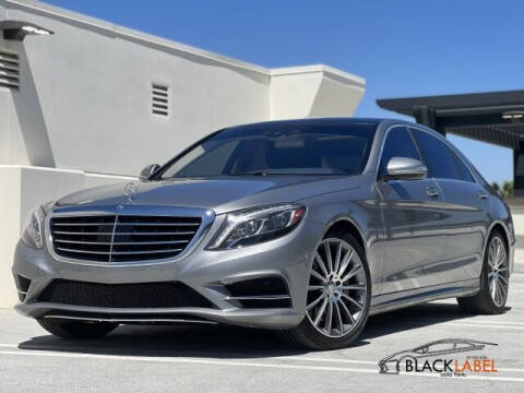 2015 Mercedes-Benz S-Class for sale at BLACK LABEL AUTO FIRM in Riverside CA