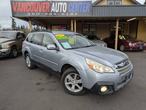 2013 Subaru Outback for sale at Vancouver Auto Center in Vancouver WA