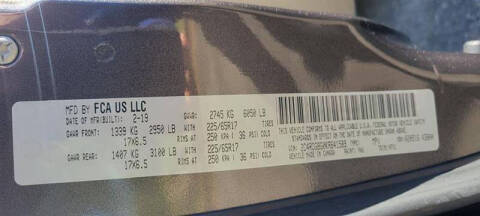 2019 Dodge Grand Caravan SE