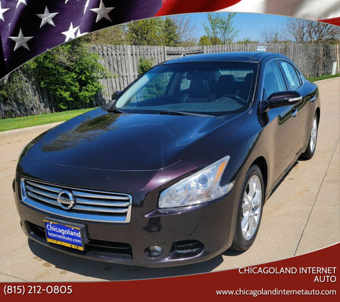 2014 Nissan Maxima for sale at Chicagoland Internet Auto - 410 N Vine St New Lenox IL, 60451 in New Lenox IL