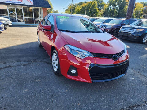 2016 Toyota Corolla for sale at American Auto Sales LLC in Charlotte NC