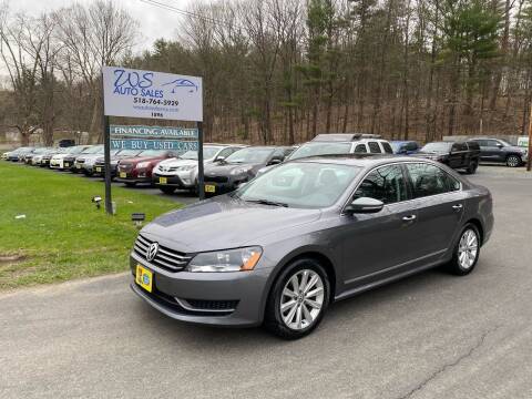 2012 Volkswagen Passat for sale at WS Auto Sales in Castleton On Hudson NY