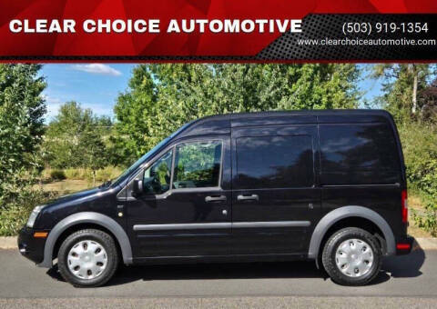 2013 Ford Transit Connect for sale at CLEAR CHOICE AUTOMOTIVE in Milwaukie OR