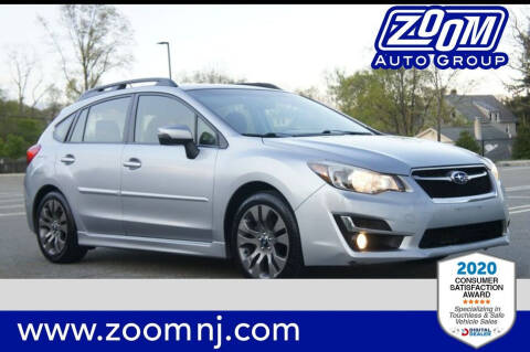 2016 Subaru Impreza for sale at Zoom Auto Group in Parsippany NJ