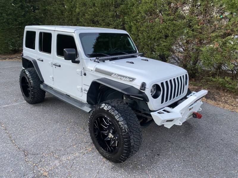2018 Jeep Wrangler Unlimited for sale at Limitless Garage Inc. in Rockville MD