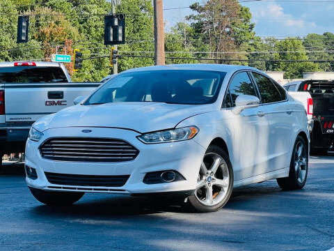 2013 Ford Fusion for sale at MBA Auto sales in Doraville GA