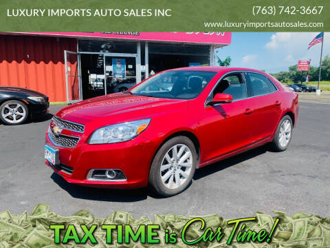 2013 Chevrolet Malibu for sale at LUXURY IMPORTS AUTO SALES INC in North Branch MN
