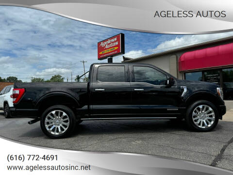 2022 Ford F-150 for sale at Ageless Autos in Zeeland MI