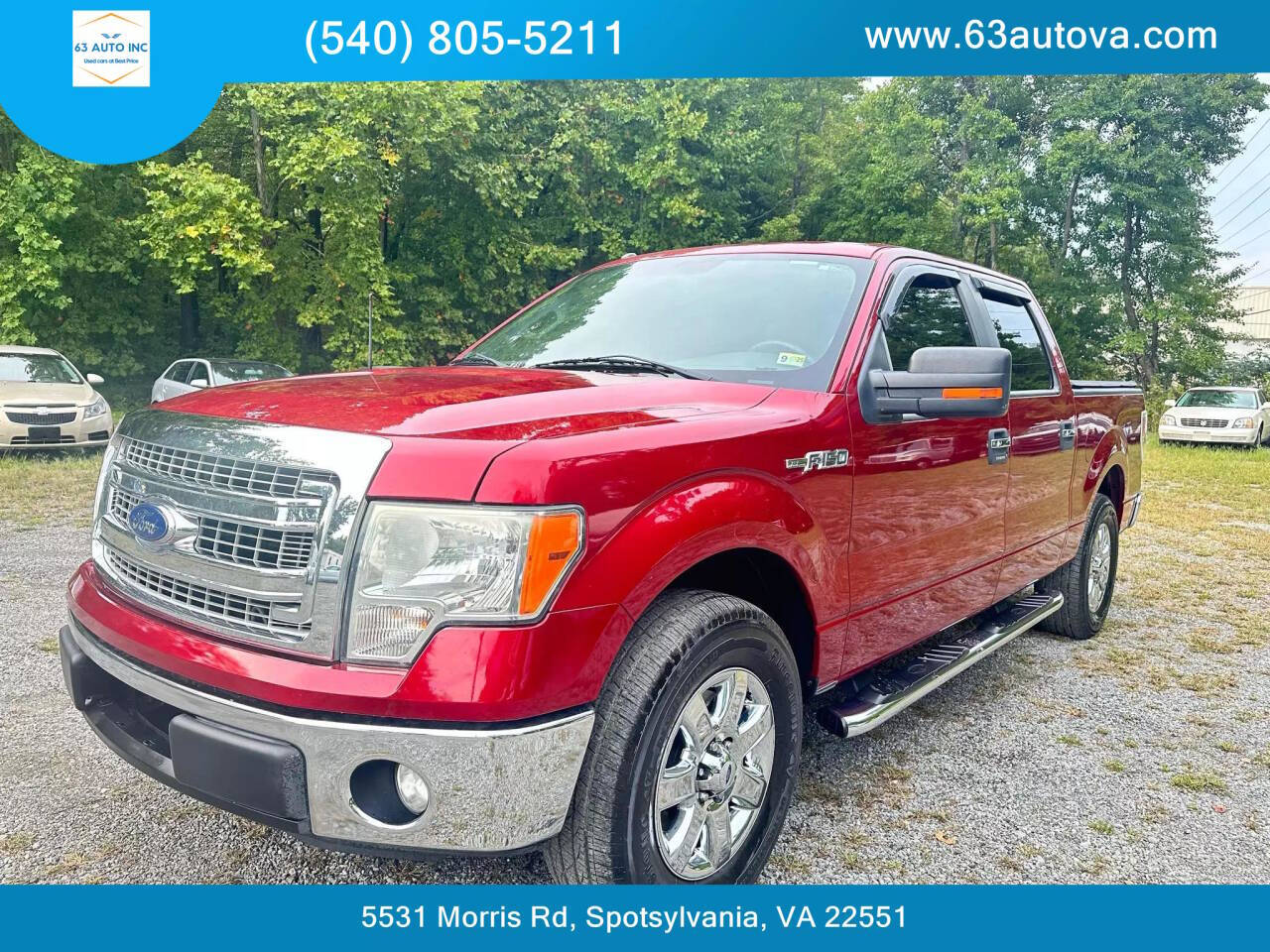 2014 Ford F-150 for sale at 63 Auto Inc in Spotsylvania, VA