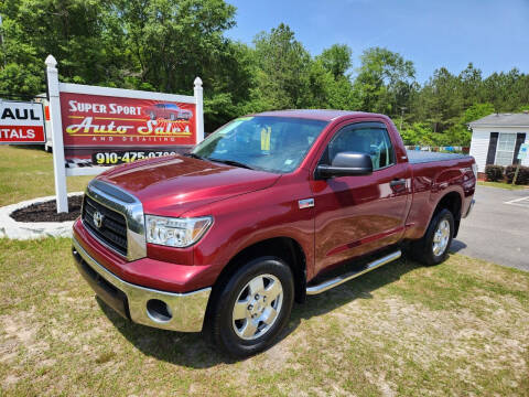 2007 Toyota Tundra for sale at Super Sport Auto Sales in Hope Mills NC