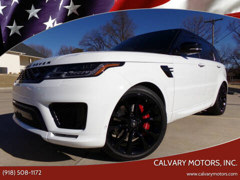 2020 Land Rover Range Rover Sport for sale at Calvary Motors, Inc. in Bixby OK