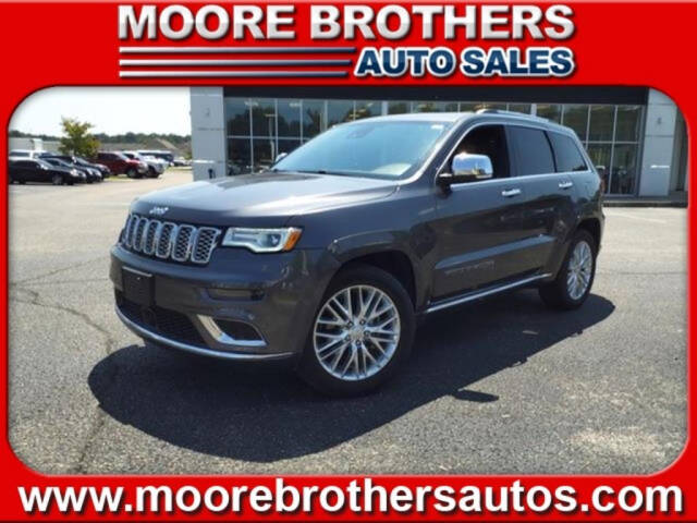 2018 Jeep Grand Cherokee for sale at MOORE BROTHERS in Oxford, MS