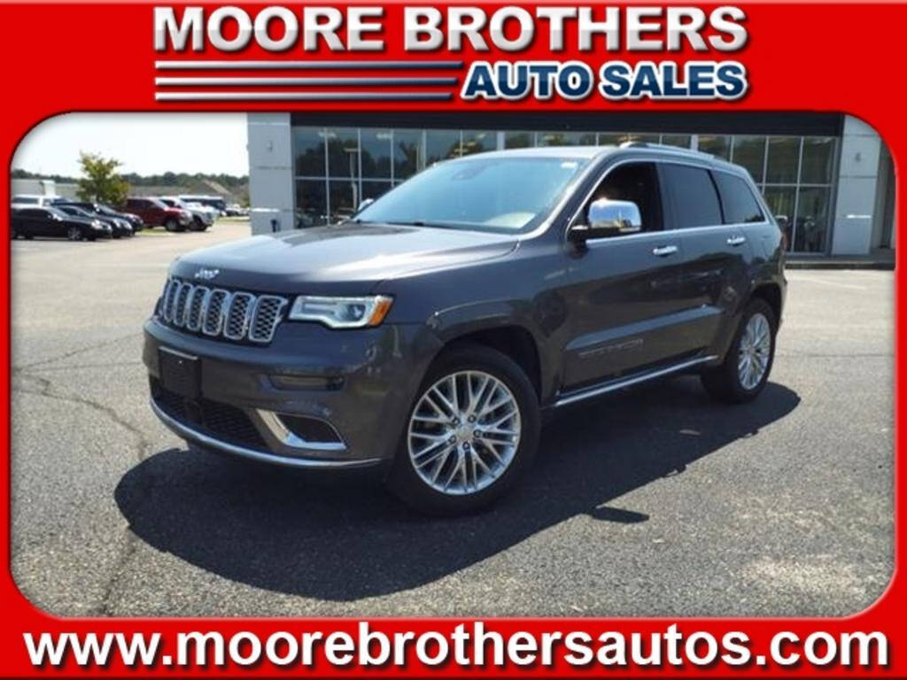 2018 Jeep Grand Cherokee for sale at MOORE BROTHERS in Oxford, MS