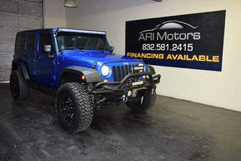 Jeep Wrangler Unlimited For Sale In Houston Tx Ari Motors