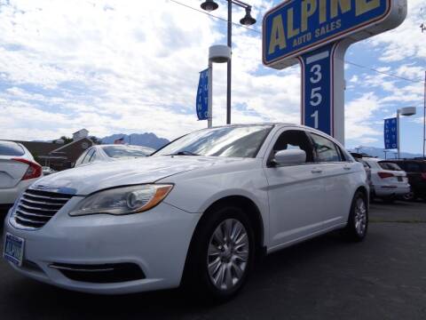 2013 Chrysler 200 for sale at Alpine Auto Sales in Salt Lake City UT