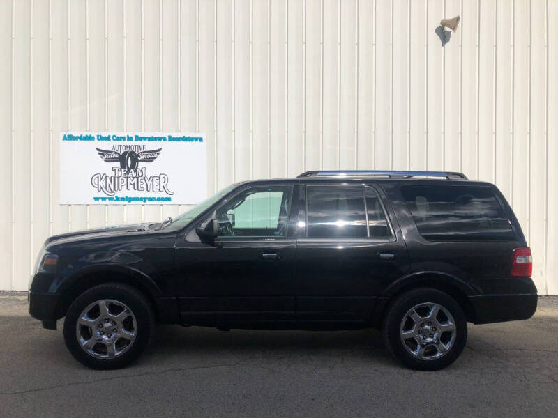 Used 2013 Ford Expedition Limited with VIN 1FMJU2A53DEF26691 for sale in Beardstown, IL