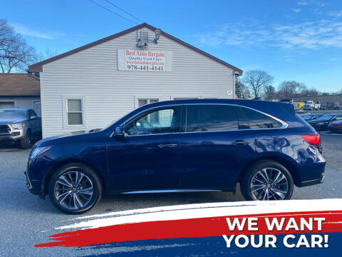2019 Acura MDX for sale at BEST AUTO BARGAIN inc. in Lowell MA