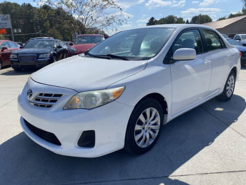 2013 Toyota Corolla for sale at Auto Class in Alabaster AL