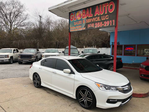 2017 Honda Accord for sale at Global Auto Sales and Service in Nashville TN