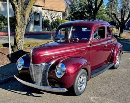 1940 Ford Deluxe for sale at Classic Car Deals in Cadillac MI