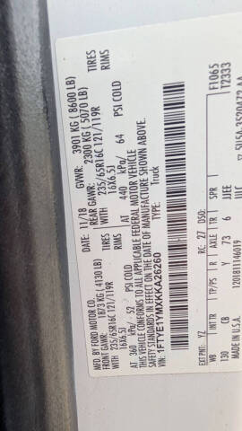 2019 Ford Transit 150