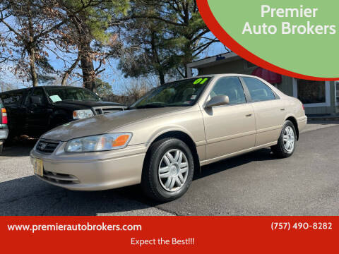 2001 Toyota Camry for sale at Premier Auto Brokers in Virginia Beach VA