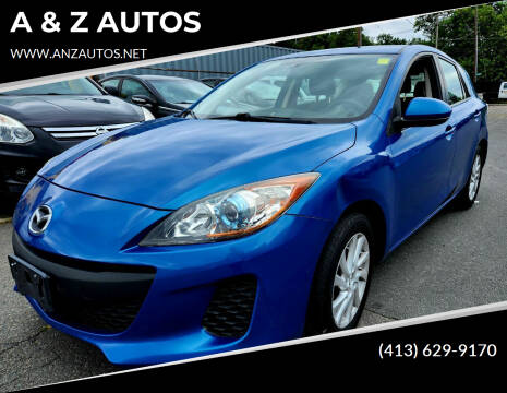 2012 Mazda MAZDA3 for sale at A & Z AUTOS in Westfield MA