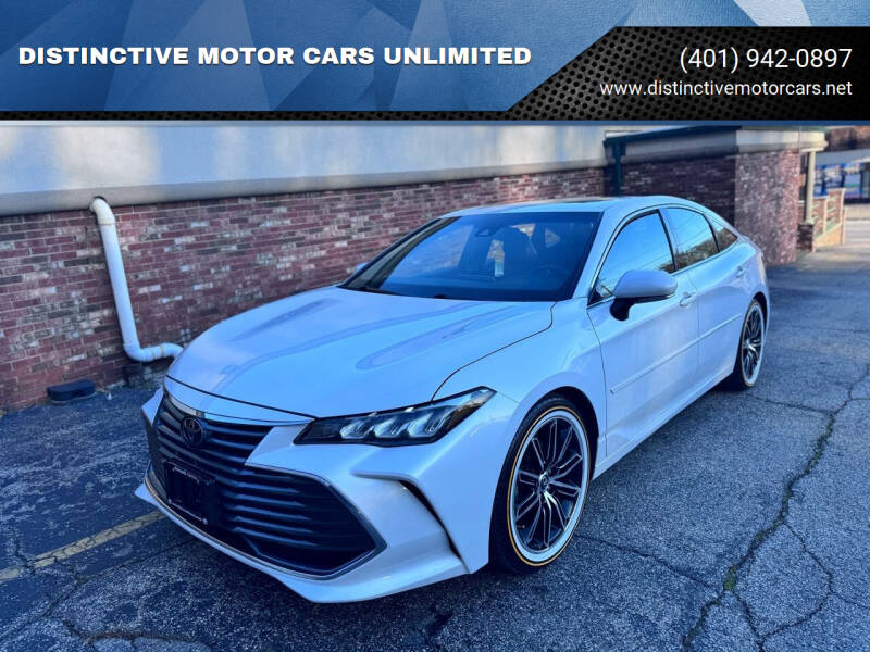 2019 Toyota Avalon for sale at DISTINCTIVE MOTOR CARS UNLIMITED in Johnston RI