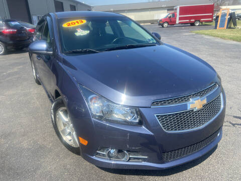 2013 Chevrolet Cruze for sale at Prime Rides Autohaus in Wilmington IL