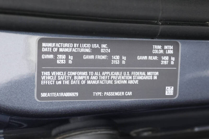 2024 Lucid Air Touring