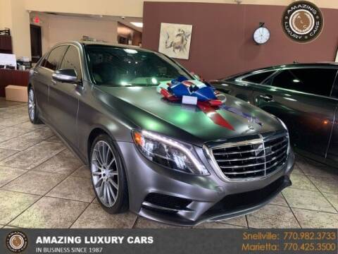 2015 Mercedes-Benz S-Class for sale at Amazing Luxury Cars in Snellville GA