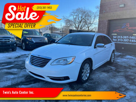 2013 Chrysler 200 for sale at Twin's Auto Center Inc. in Detroit MI