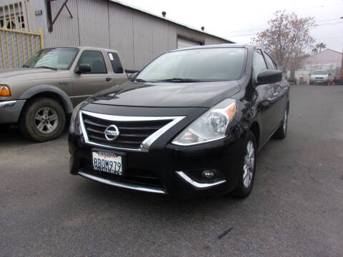 2018 Nissan Versa for sale at First Ride Auto in Sacramento CA