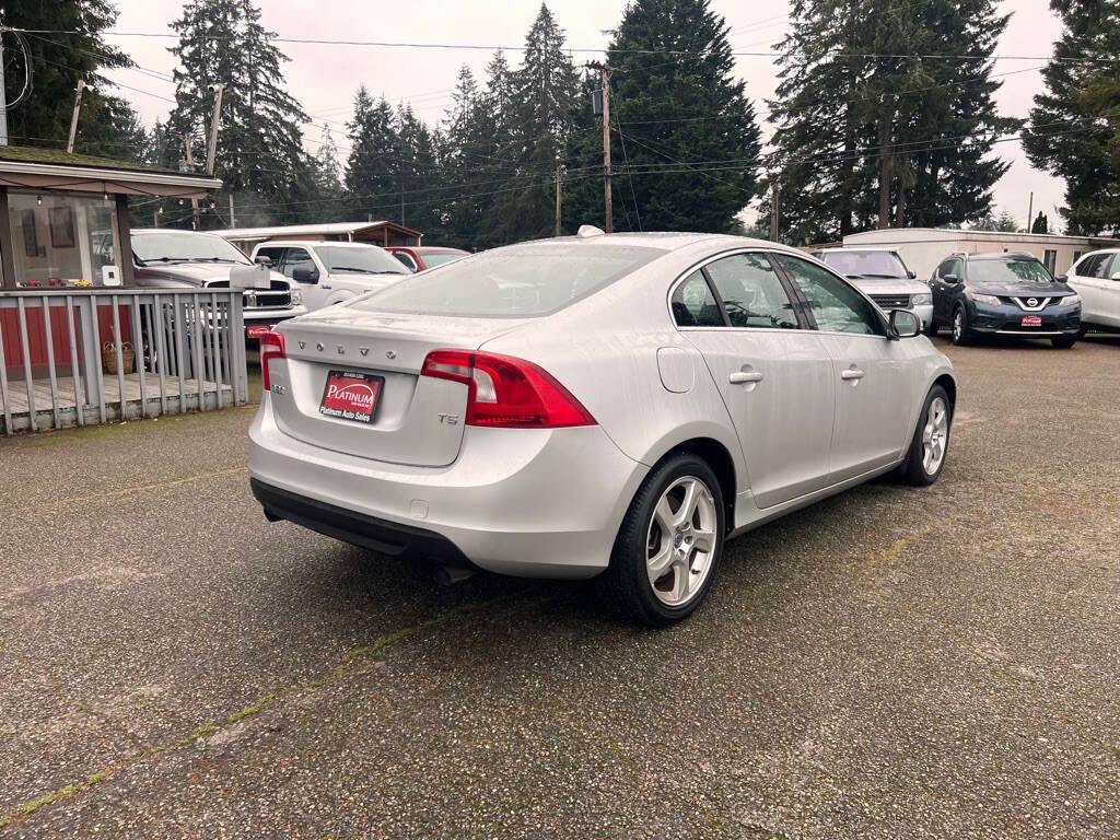 2012 Volvo S60 for sale at PLATINUM AUTO SALES INC in Lacey, WA