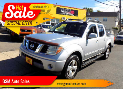 2006 Nissan Frontier for sale at GSM Auto Sales in Linden NJ