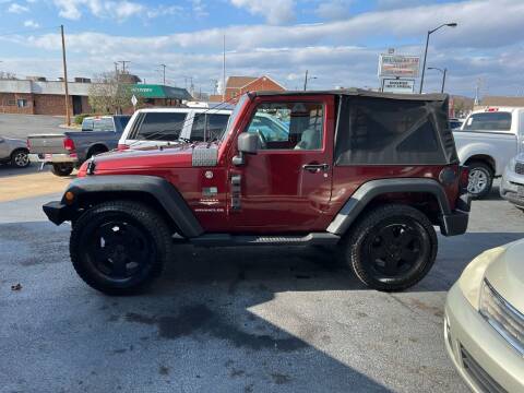 2008 Jeep Wrangler for sale at All American Autos in Kingsport TN