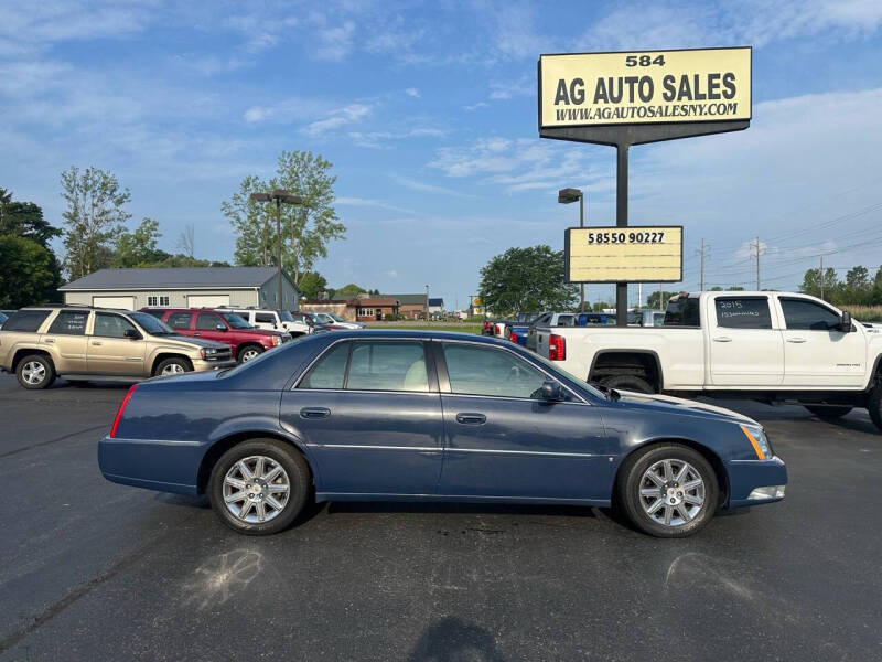 2009 Cadillac DTS for sale at AG Auto Sales in Ontario NY