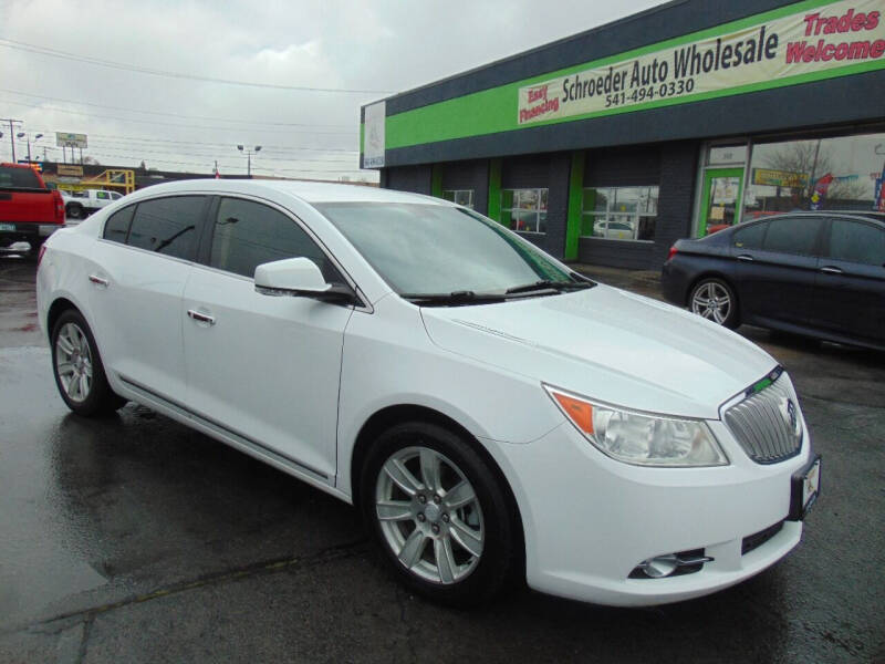 2010 Buick LaCrosse for sale at Schroeder Auto Wholesale in Medford OR