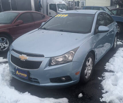 2012 Chevrolet Cruze for sale at Advantage Auto Sales & Imports Inc in Loves Park IL