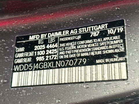 2020 Mercedes-Benz CLA CLA 250