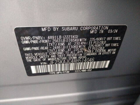 2024 Subaru Forester Wilderness