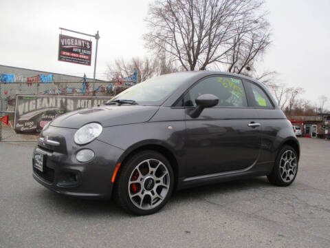 2015 FIAT 500 for sale at Vigeants Auto Sales Inc in Lowell MA