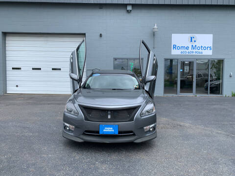 2014 Nissan Altima for sale at Rome Motors in Manchester NH