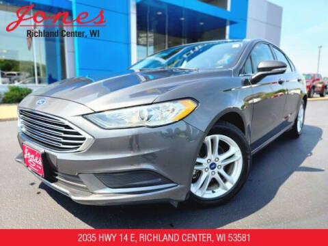 2018 Ford Fusion for sale at Jones Chevrolet Buick Cadillac in Richland Center WI