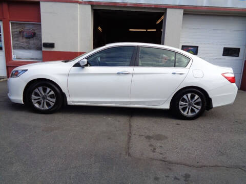 2013 Honda Accord for sale at Best Choice Auto Sales Inc in New Bedford MA
